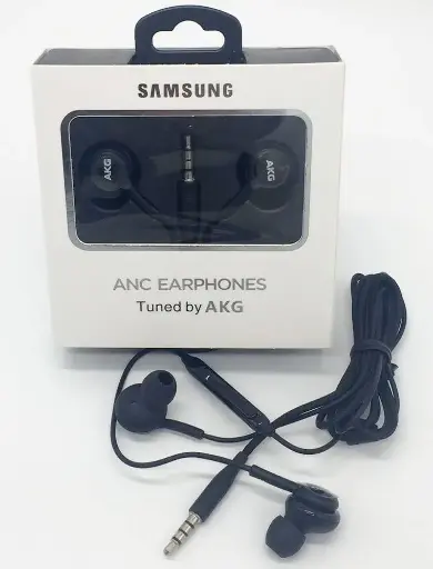 [aud04] Audifono Samsung Negro con cable 3.5mm