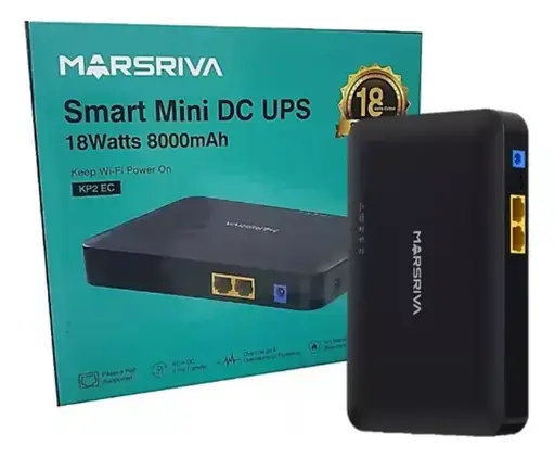 [riu001] Mini Ups Marsriva Kp2-8000Mah 18W 4P